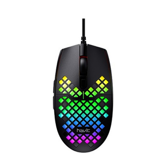  HAVIT MS1008 GAME NOTE RGB USB GAMING MOUSE